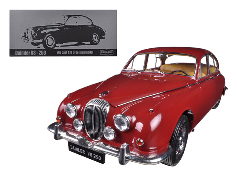 1967 Daimler V8-250 Regency Maroon Limited to 3000pc 1/18 Diecast Model Car by Paragon-DiecastModeler.com