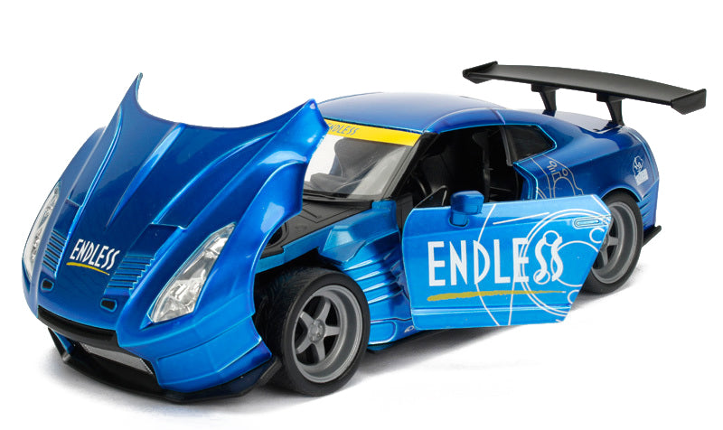 2009 Nissan GT-R (R35) Ben Sopra Blue JDM Tuners 1/24 Diecast Model Car  by Jada