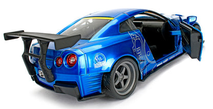 2009 Nissan GT-R (R35) Ben Sopra Blue JDM Tuners 1/24 Diecast Model Car  by Jada