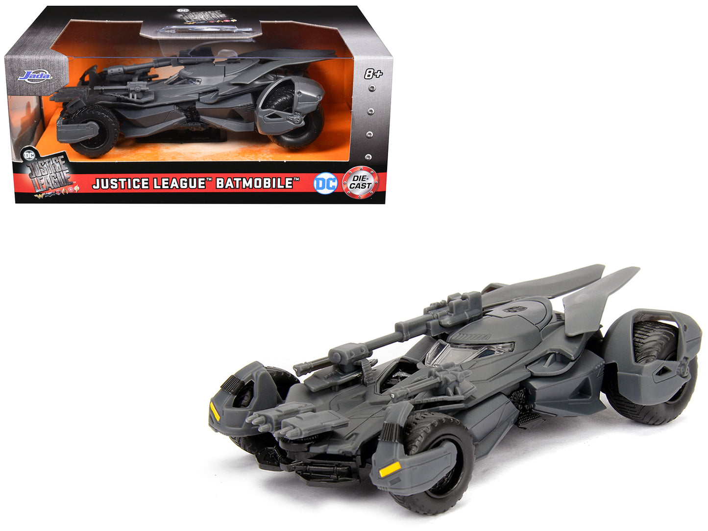"Justice League" Movie Batmobile 1/32 Diecast Model Car by Jada-DiecastModeler.com