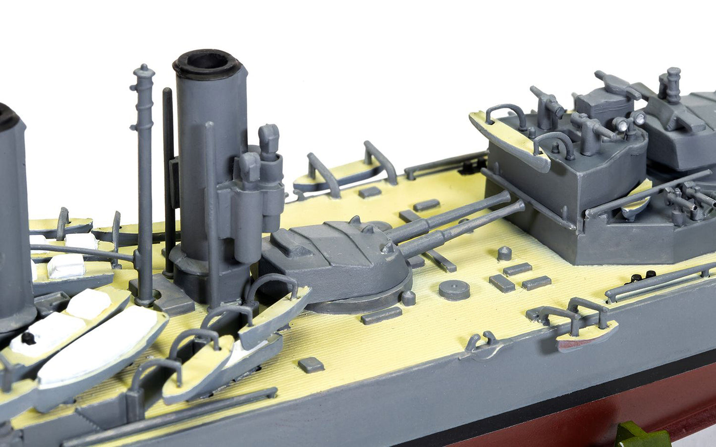 Level 3 Model Kit HMS Iron Duke Frigate "Vintage Classics" Series 1/600 Plastic Model Kit by Airfix-DiecastModeler.com