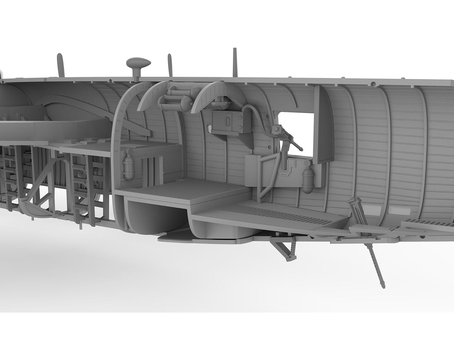 Level 3 Model Kit Consolidated B-24D Liberator Bomber Aircraft with 2 Scheme Options 1/72 Plastic Model Kit by Airfix