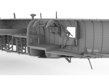 Level 3 Model Kit Consolidated B-24D Liberator Bomber Aircraft with 2 Scheme Options 1/72 Plastic Model Kit by Airfix