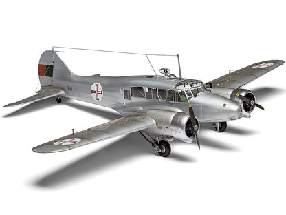 Level 3 Model Kit Avro Anson Mk.I Aircraft with 3 Scheme Options 1/48 Plastic Model Kit by Airfix