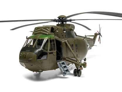 Level 4 Model Kit Westland Sea King HC.4 Helicopter with 4 Scheme Options 1/48 Plastic Model Kit by Airfix