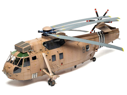 Level 4 Model Kit Westland Sea King HC.4 Helicopter with 4 Scheme Options 1/48 Plastic Model Kit by Airfix