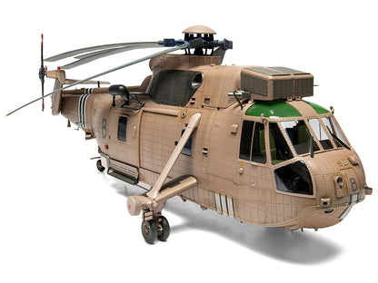 Level 4 Model Kit Westland Sea King HC.4 Helicopter with 4 Scheme Options 1/48 Plastic Model Kit by Airfix