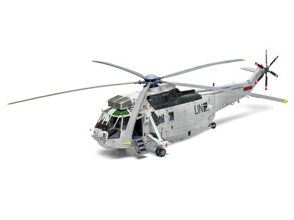 Level 4 Model Kit Westland Sea King HC.4 Helicopter with 4 Scheme Options 1/48 Plastic Model Kit by Airfix