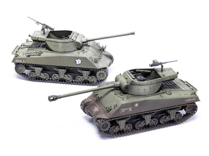 Level 3 Model Kit M36B1 Gun Motor Carriage (GMC) Tank Destroyer with 2 Scheme Options 1/35 Plastic Model Kit by Airfix