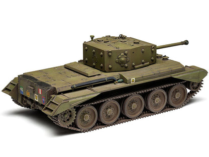 Level 3 Model Kit Cromwell Mk.IV / Mk.VI Cruiser Tank with 2 Scheme Options 1/35 Plastic Model Kit by Airfix-DiecastModeler.com