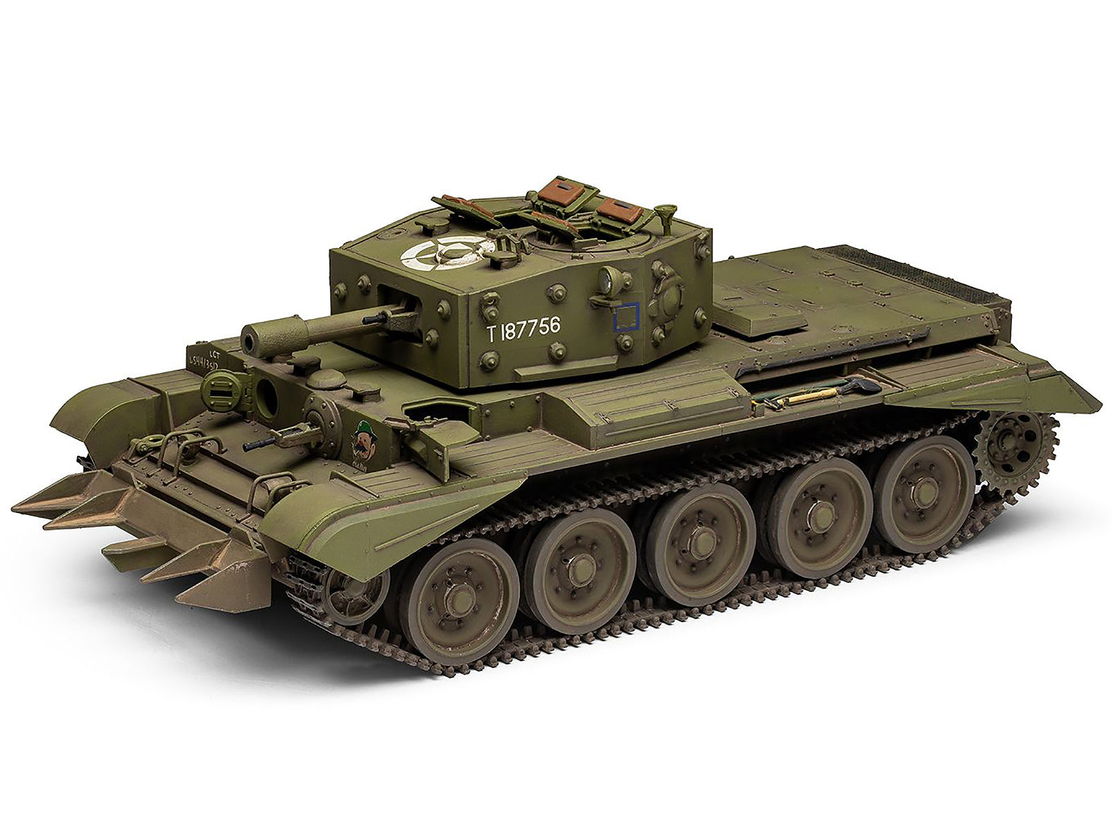Level 3 Model Kit Cromwell Mk.IV / Mk.VI Cruiser Tank with 2 Scheme Options 1/35 Plastic Model Kit by Airfix-DiecastModeler.com
