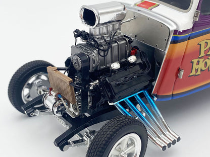 1933 Gasser "Prock & Howell - F Troop" Blue and White with Stripes Limited Edition to 348 pieces Worldwide 1/18 Diecast Model Car by ACME-DiecastModeler.com