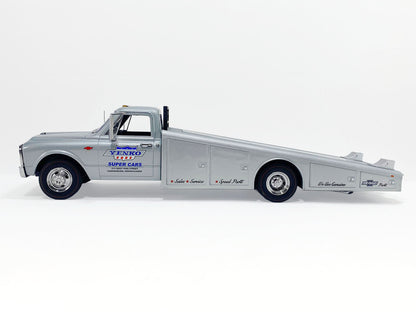 1967 Chevrolet C-30 Ramp Truck "Yenko Super Cars" Silver Metallic Limited Edition to 248 pieces Worldwide 1/18 Diecast Model Car by ACME