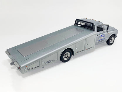 1967 Chevrolet C-30 Ramp Truck "Yenko Super Cars" Silver Metallic Limited Edition to 248 pieces Worldwide 1/18 Diecast Model Car by ACME