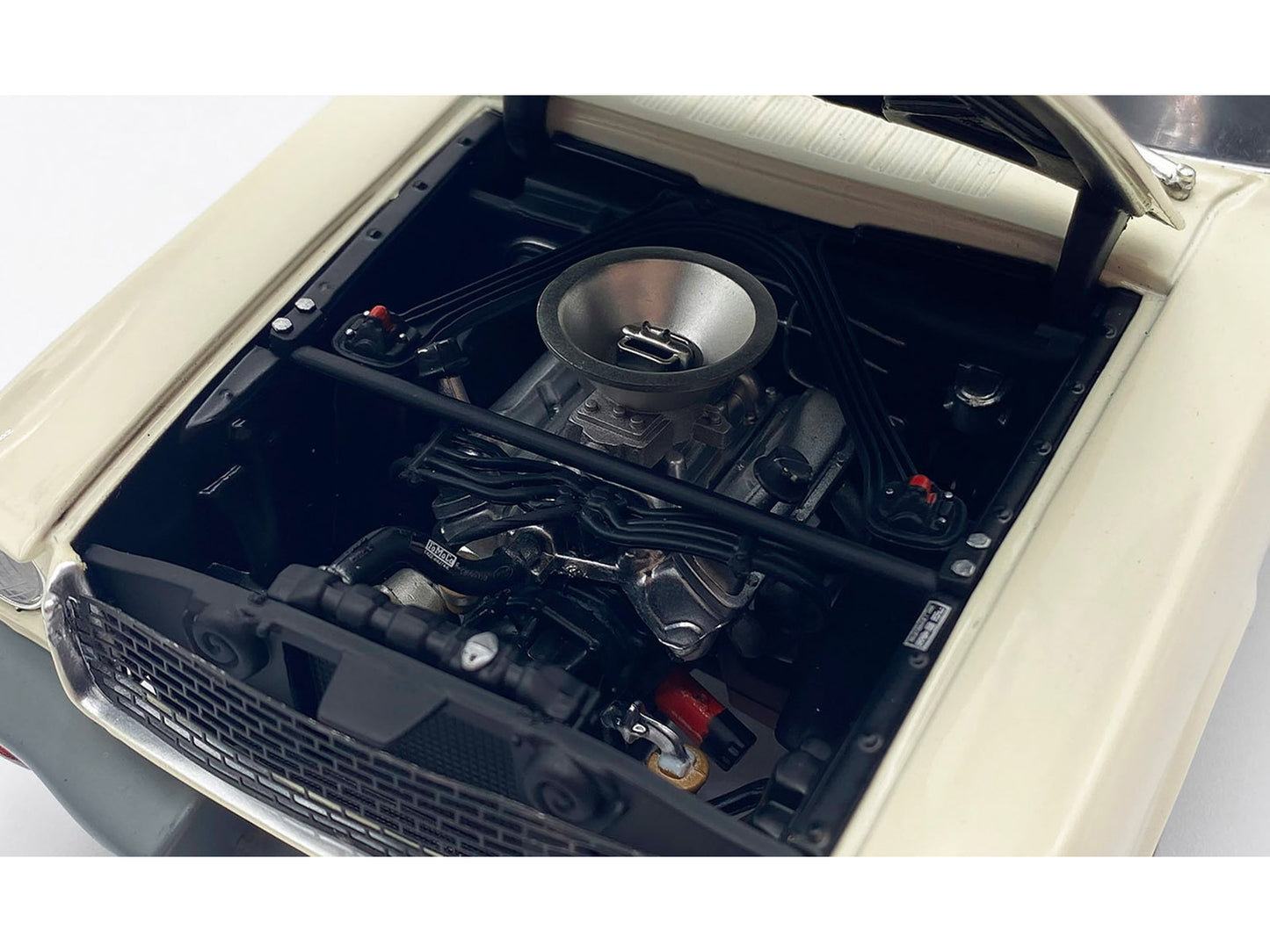 1965 Shelby GT350R Prototype #3 White Limited Edition to 312 pieces Worldwide 1/18 Diecast Model Car by ACME