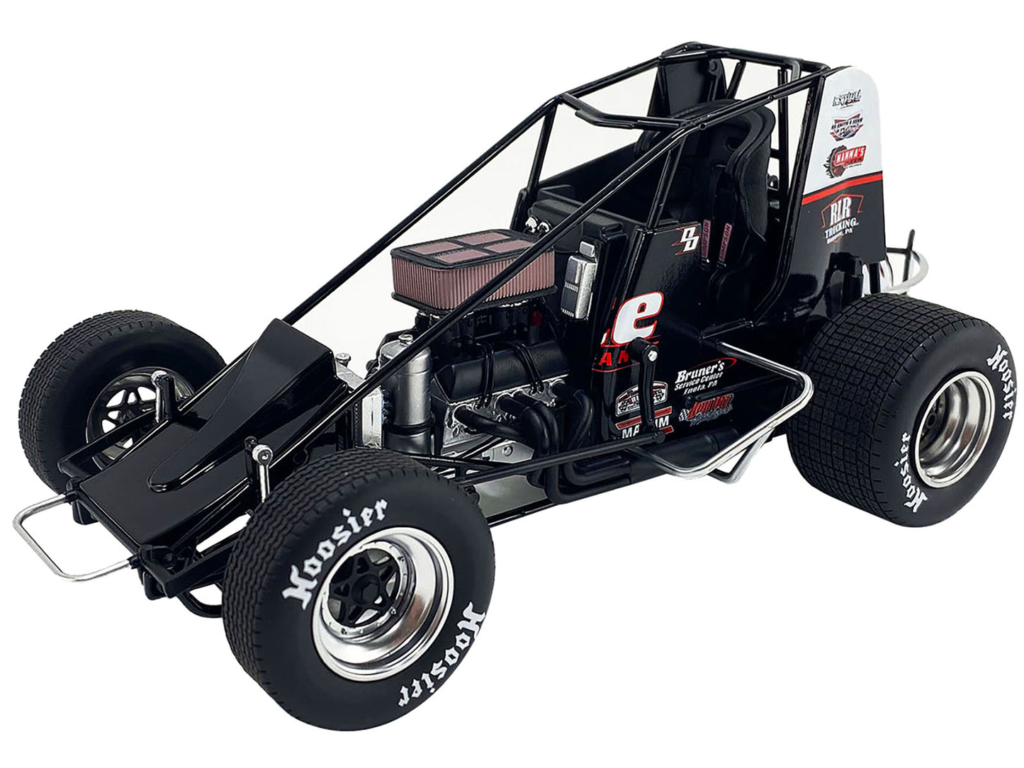 Winged Sprint Car #48 Danny Dietrich "Weikert's Livestock Inc." Gary Kauffman Racing (2024) 1/18 Diecast Model Car by ACME-DiecastModeler.com