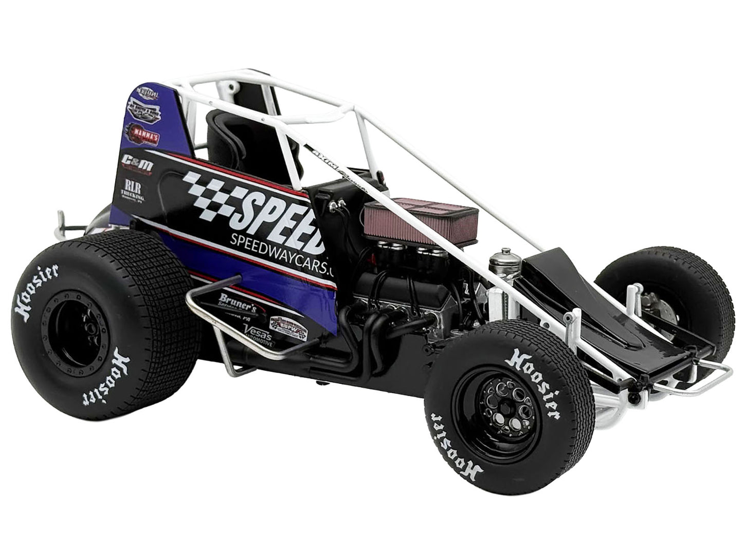 Winged Sprint Car #48 Danny Dietrich "Weikert's Livestock - Speedway Cars" Gary Kauffman Racing (2025) 1/18 Diecast Model Car by ACME-DiecastModeler.com