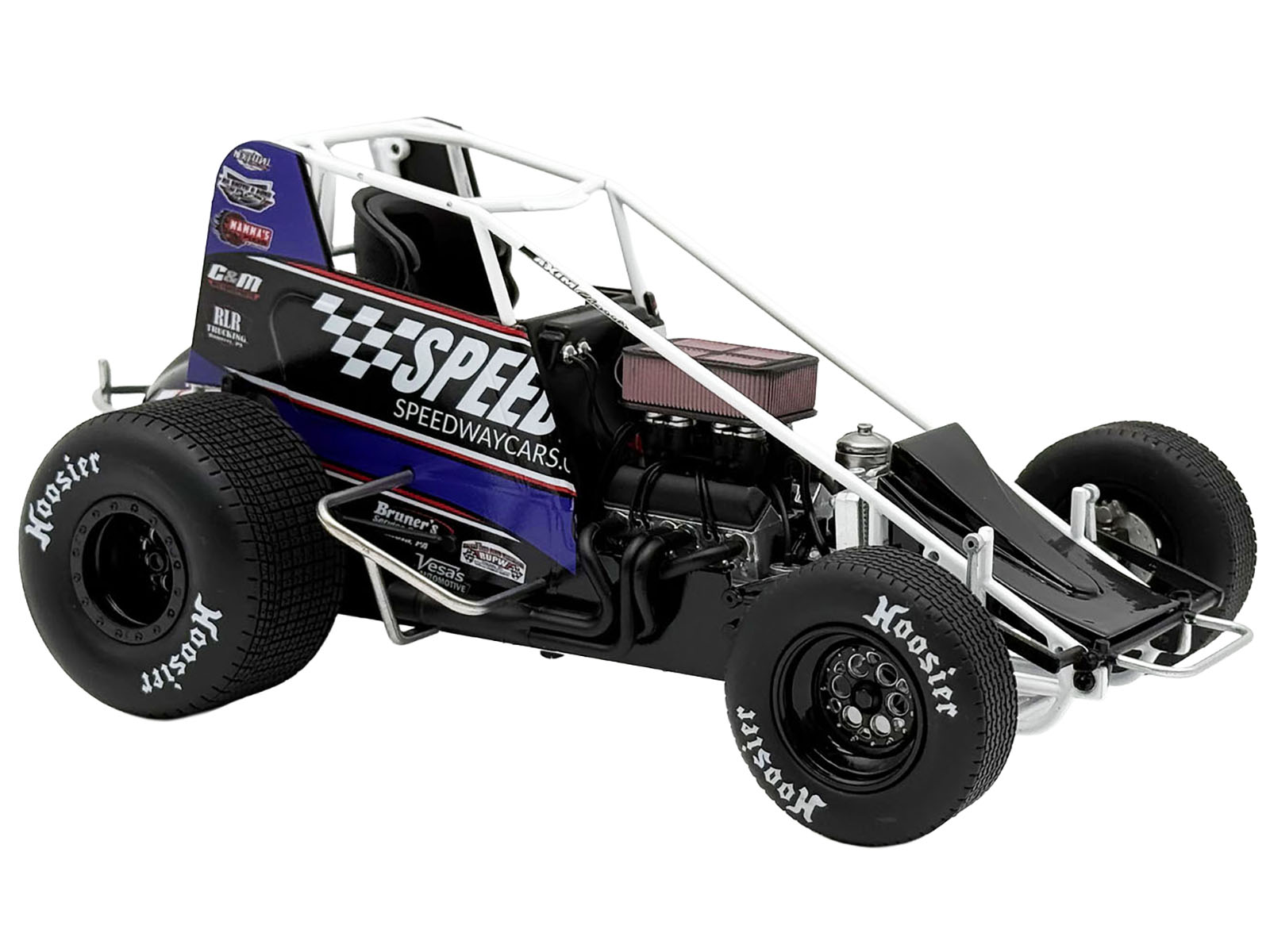 Winged Sprint Car #48 Danny Dietrich "Weikert's Livestock - Speedway Cars" Gary Kauffman Racing (2025) 1/18 Diecast Model Car by ACME-DiecastModeler.com
