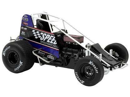 Winged Sprint Car #48 Danny Dietrich "Weikert's Livestock - Speedway Cars" Gary Kauffman Racing (2025) 1/18 Diecast Model Car by ACME