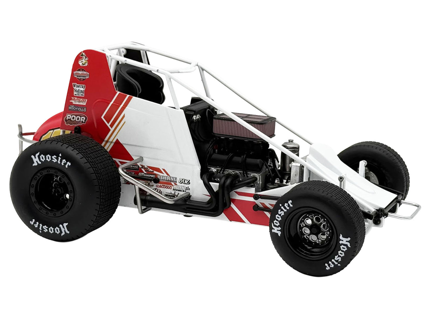 Winged Sprint Car #17B Bill Balog "Anderson's Pure Maple Syrup" (2025) 1/18 Diecast Model Car by ACME