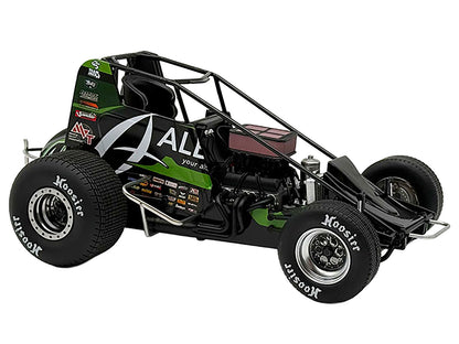 Winged Sprint Car #41 Carson Macedo "Albaugh" Jason Johnson Racing (2025) 1/18 Diecast Model Car by ACME