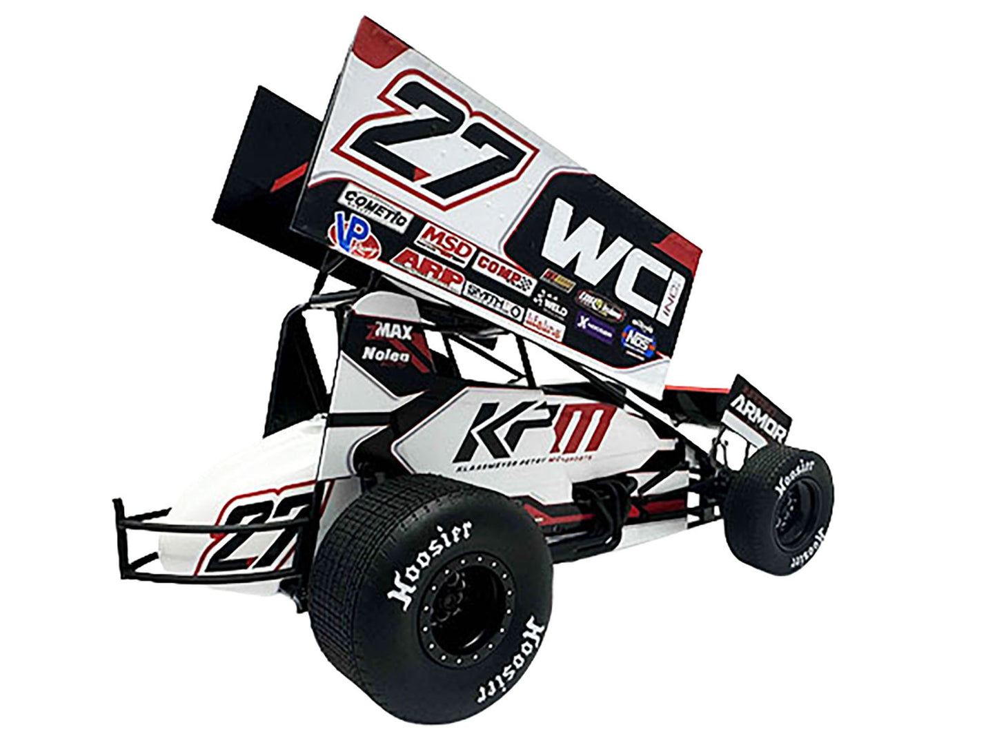 Winged Sprint Car #27 Emerson Axsom "WCI" Klaasmeyer Petry Motorsports (2025) 1/18 Diecast Model Car by ACME