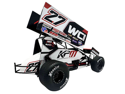 Winged Sprint Car #27 Emerson Axsom "WCI" Klaasmeyer Petry Motorsports (2025) 1/18 Diecast Model Car by ACME