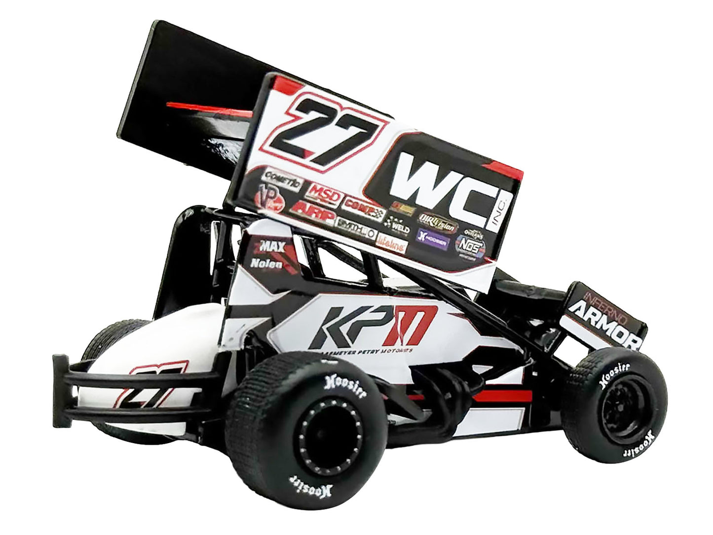 Winged Sprint Car #27 Emerson Axsom "WCI" Klaasmeyer Petry Motorsports (2025) 1/50 Diecast Model Car by ACME