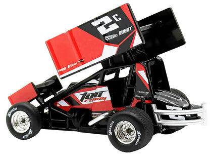 Winged Sprint Car #2C Cole Macedo "Two C Racing" (2025) 1/50 Diecast Model Car by ACME