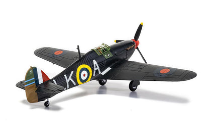 Hawker Hurricane Mk.I Fighter Aircraft "Sqn Ldr. Ian Richard 'Widge' Gleed No.87 Sqn Colerne" (1941) British Royal Air Force "The Aviation Archive" Series 1/72 Diecast Model by Corgi-DiecastModeler.com