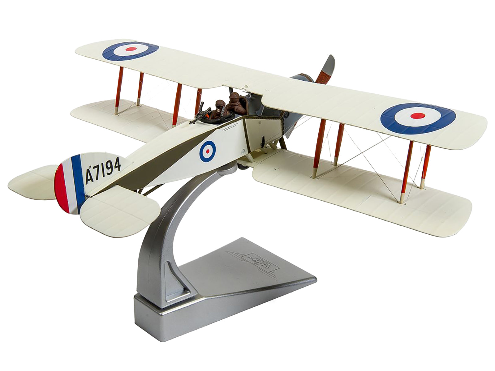 Bristol F-2B Fighter Aircraft "A7194 Capt. Arthur H Peck & Capt. John JL Williams No.111 Squadron Egypt" (1917) Royal Flying Corps "The Aviation Archive" Series 1/48 Diecast Model by Corgi-DiecastModeler.com