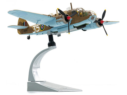 Bristol Beaufort MkIa Bomber Aircraft "EK979 Middle East Check and Conversion Unit" (1944) British Royal Air Force "The Aviation Archive" Series 1/72 Diecast Model by Corgi-DiecastModeler.com