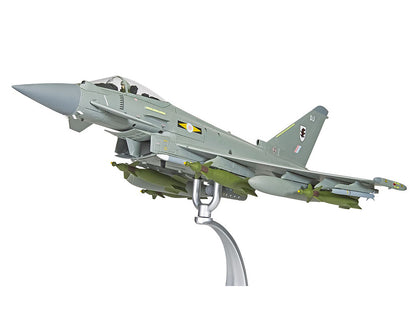 Eurofighter Typhoon FGR.4 Fighter Aircraft "RAF No.11 Squadron Operation Ellamy Gioia del Colle Air Base Italy" (2011) Royal Air Force "The Aviation Archive" Series 1/48 Diecast Model by Corgi-DiecastModeler.com