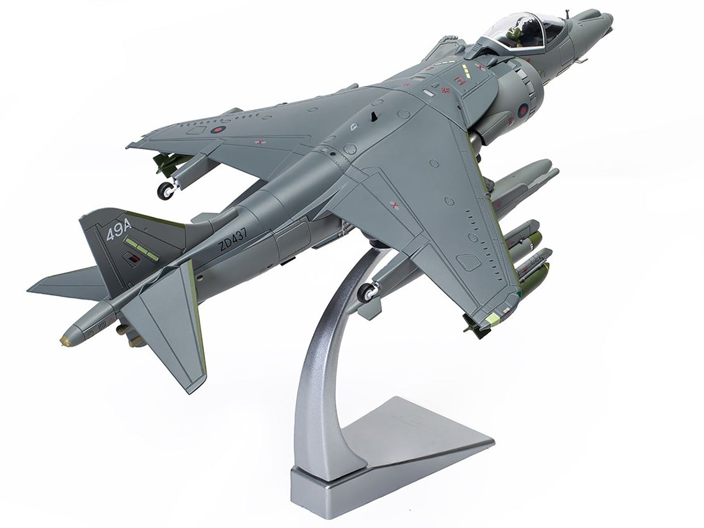 British Aerospace Harrier GR7A Aircraft "Michelle RAF No.1 Squadron Operation Herrick RAF Kandahar Afghanistan" (2007) Royal Air Force "The Aviation Archive" Series 1/48 Diecast Model by Corgi-DiecastModeler.com