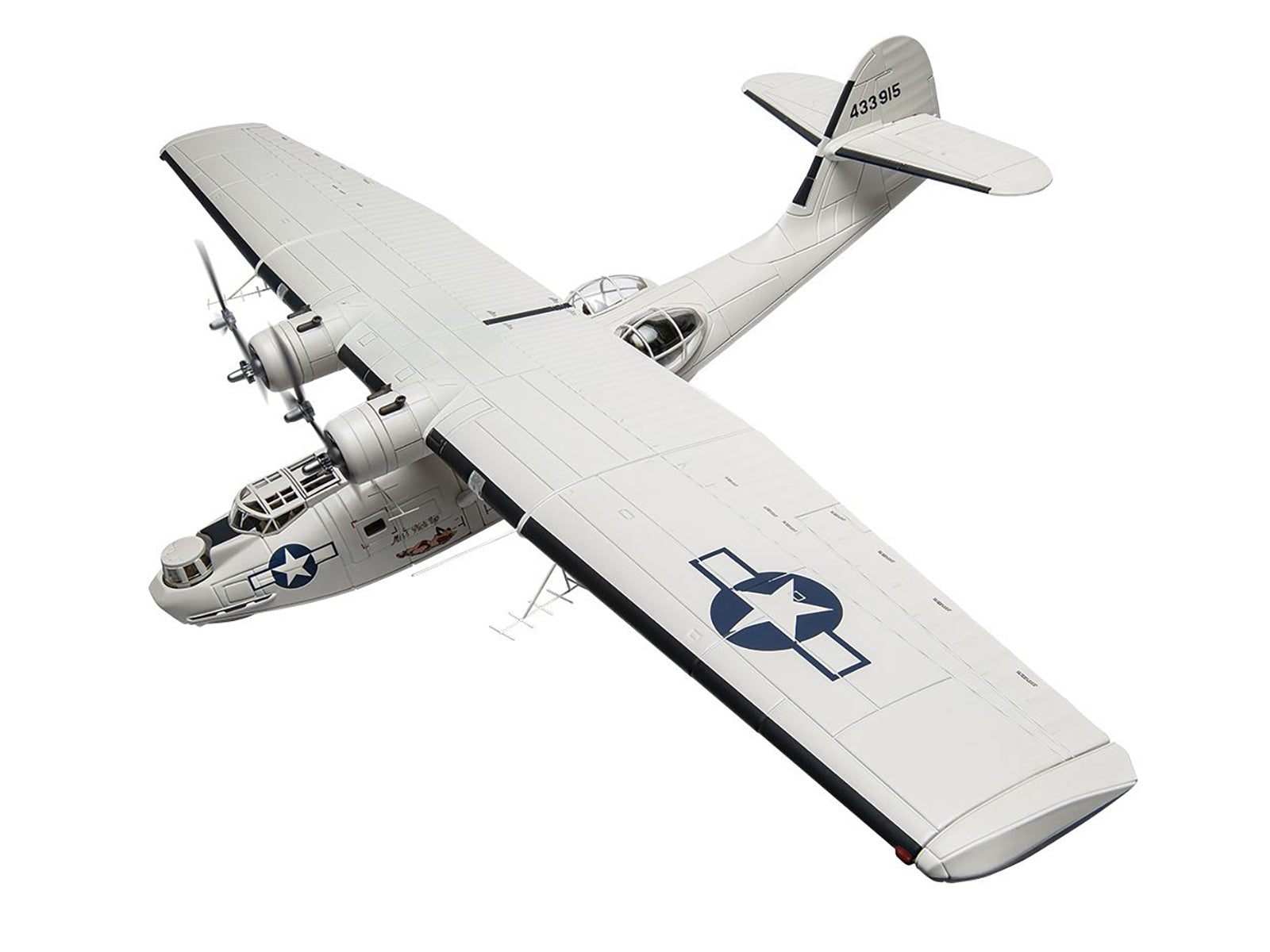 Consolidated PBY-5 Catalina Patrol Aircraft "Miss Pick Up 5th ERS 8th AF Halesworth" (1945) United States Army Air Forces "The Aviation Archive" Series 1/72 Diecast Model by Corgi-DiecastModeler.com