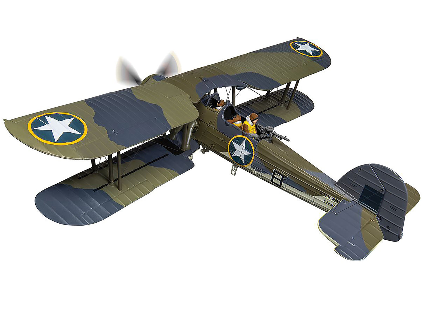 Fairey Swordfish Mk.I Bomber Aircraft "No. 833 Squadron of the Fleet Air Arm HMS Biter Operation Torch" (1942) British Royal Air Force "The Aviation Archive" Series 1/72 Diecast Model by Corgi-DiecastModeler.com