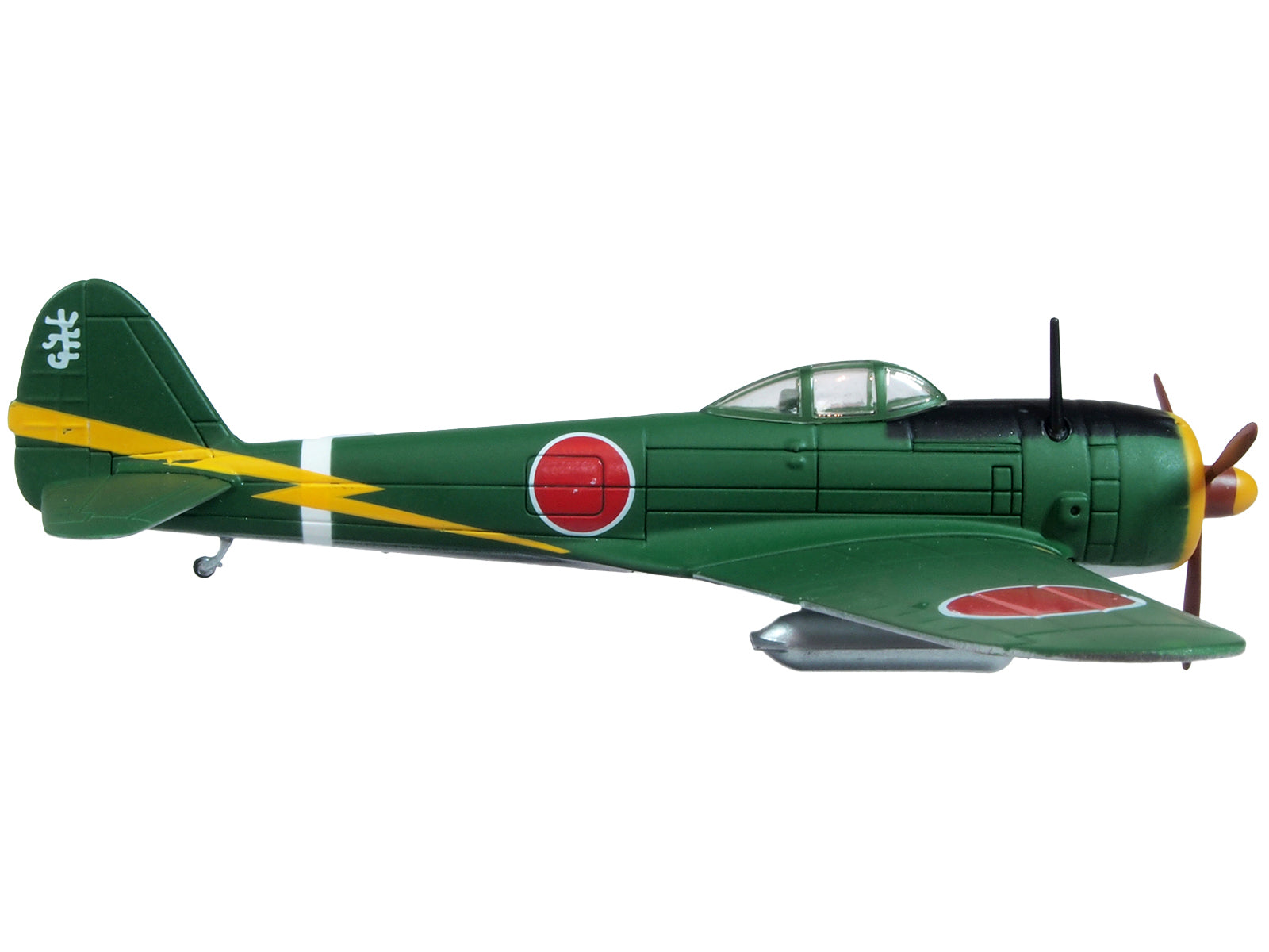 Nakajima Ki-43 Hayabusa Fighter Plane 50th Group 2nd Squadron (1942) "Oxford Aviation" Series 1/72 Diecast Model Airplane by Oxford Diecast-DiecastModeler.com