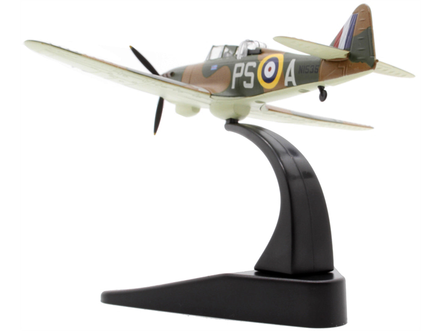 Boulton Paul Defiant MK I Fighter Plane Pilot: Sqn Ldr P Hunter Gunner Sgt F King 264 Squadron RAF Hornchurch (August 1940) "Oxford Aviation" Series 1/72 Diecast Model Airplane by Oxford Diecast-DiecastModeler.com