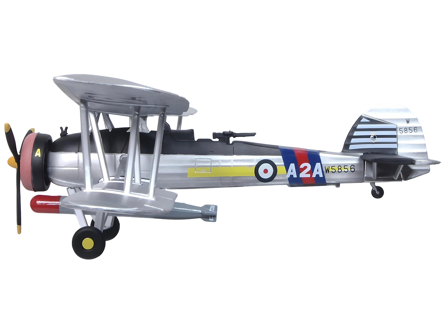 Fairey Swordfish Mk I Bomber Aircraft "FAA Historic Flight RNAS Yeovilton" Royal Navy "Oxford Aviation" Series 1/72 Diecast Model Airplane by Oxford Diecast-DiecastModeler.com