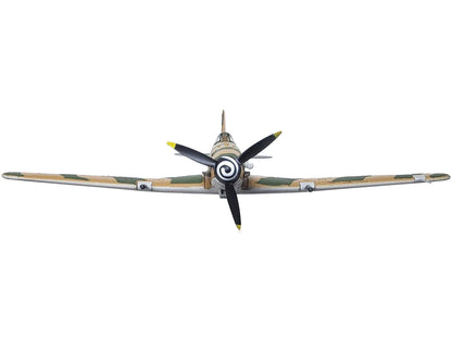 Fiat G55 Centauro Fighter Aircraft "1 Gruppo 3 Squadriglia MM.91147 Italy" (1944) Italian Air Force "Oxford Aviation" Series 1/72 Diecast Model Airplane by Oxford Diecast-DiecastModeler.com