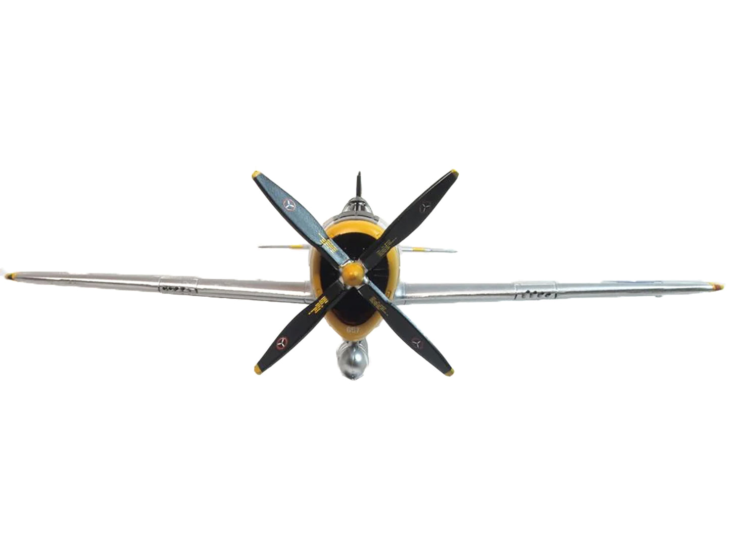 Republic P-47D Thunderbolt Fighter Plane USAAF "Captain Daniel Boone 333rd Fighter Squadron 318th Fighter Group" "Oxford Aviation" Series 1/72 Diecast Model Airplane by Oxford Diecast-DiecastModeler.com