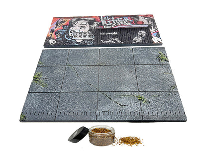 "American Diorama X INK BMBRS - LA Lowrider" Street Art Diorama for 1/64 Scale Models by American Diorama