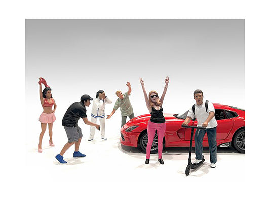 "Figure24 Series 2" 6 piece Figure Set for 1/24 Scale Models by American Diorama-DiecastModeler.com