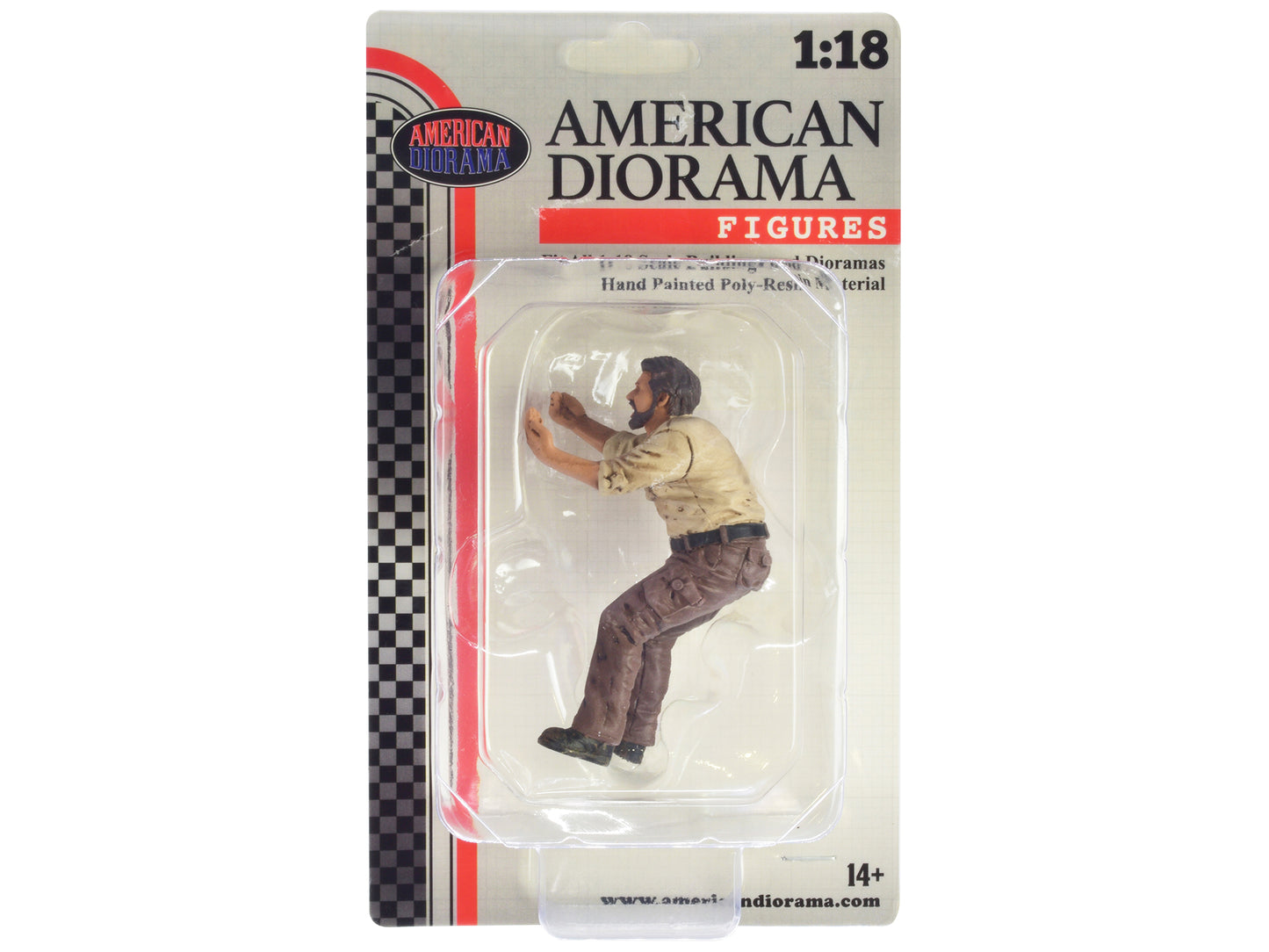 "4X4 Mechanic" Figure 6 for 1/18 Scale Models by American Diorama-DiecastModeler.com