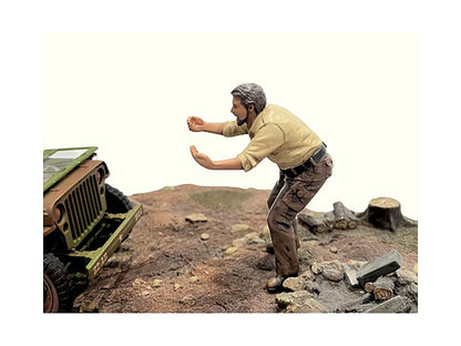 "4X4 Mechanic" Figure 6 for 1/18 Scale Models by American Diorama-DiecastModeler.com