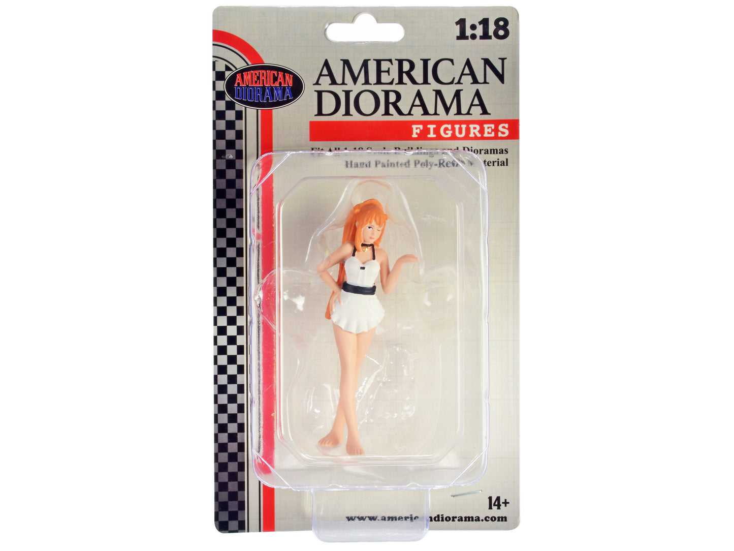 "Cosplay Girls" Figure 2 for 1/18 Scale Models by American Diorama-DiecastModeler.com