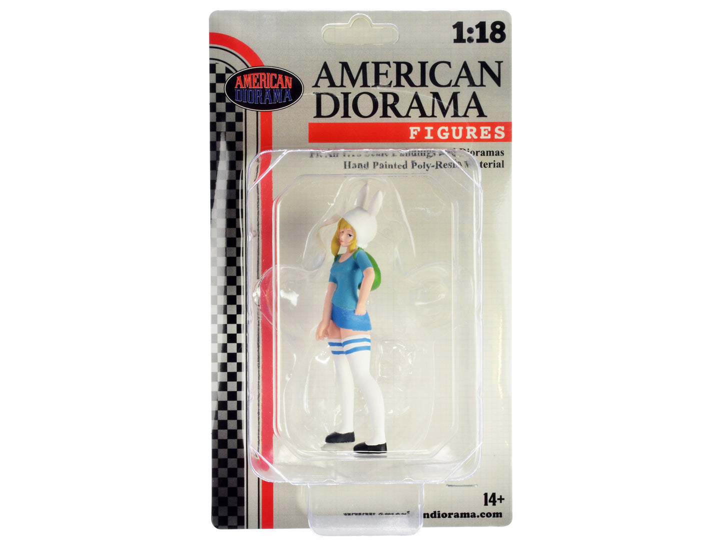 "Cosplay Girls" Figure 3 for 1/18 Scale Models by American Diorama-DiecastModeler.com