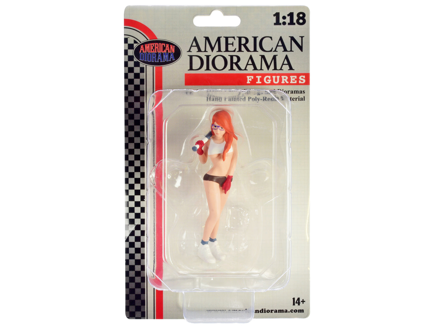 "Cosplay Girls" Figure 6 for 1/18 Scale Models by American Diorama-DiecastModeler.com
