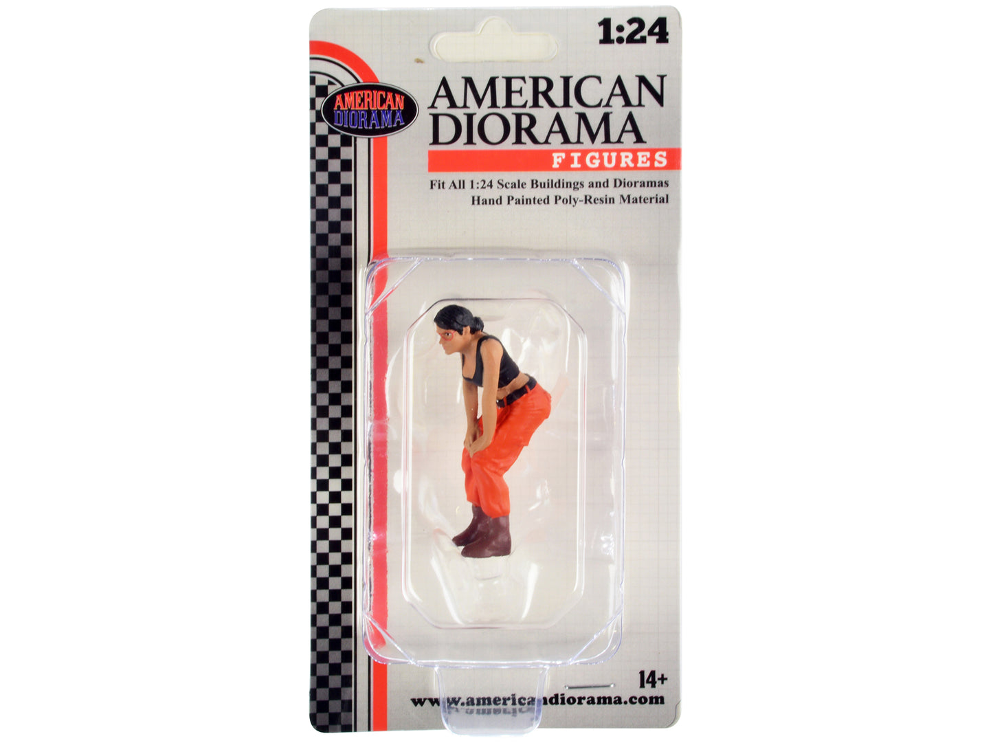 "Hip Hop Girls" Figure 4 for 1/24 Scale Models by American Diorama-DiecastModeler.com