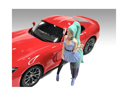"Cosplay Girls" Figure 4 for 1/18 Scale Models by American Diorama-DiecastModeler.com